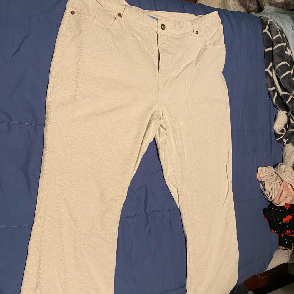 Boot cut low rise jeans